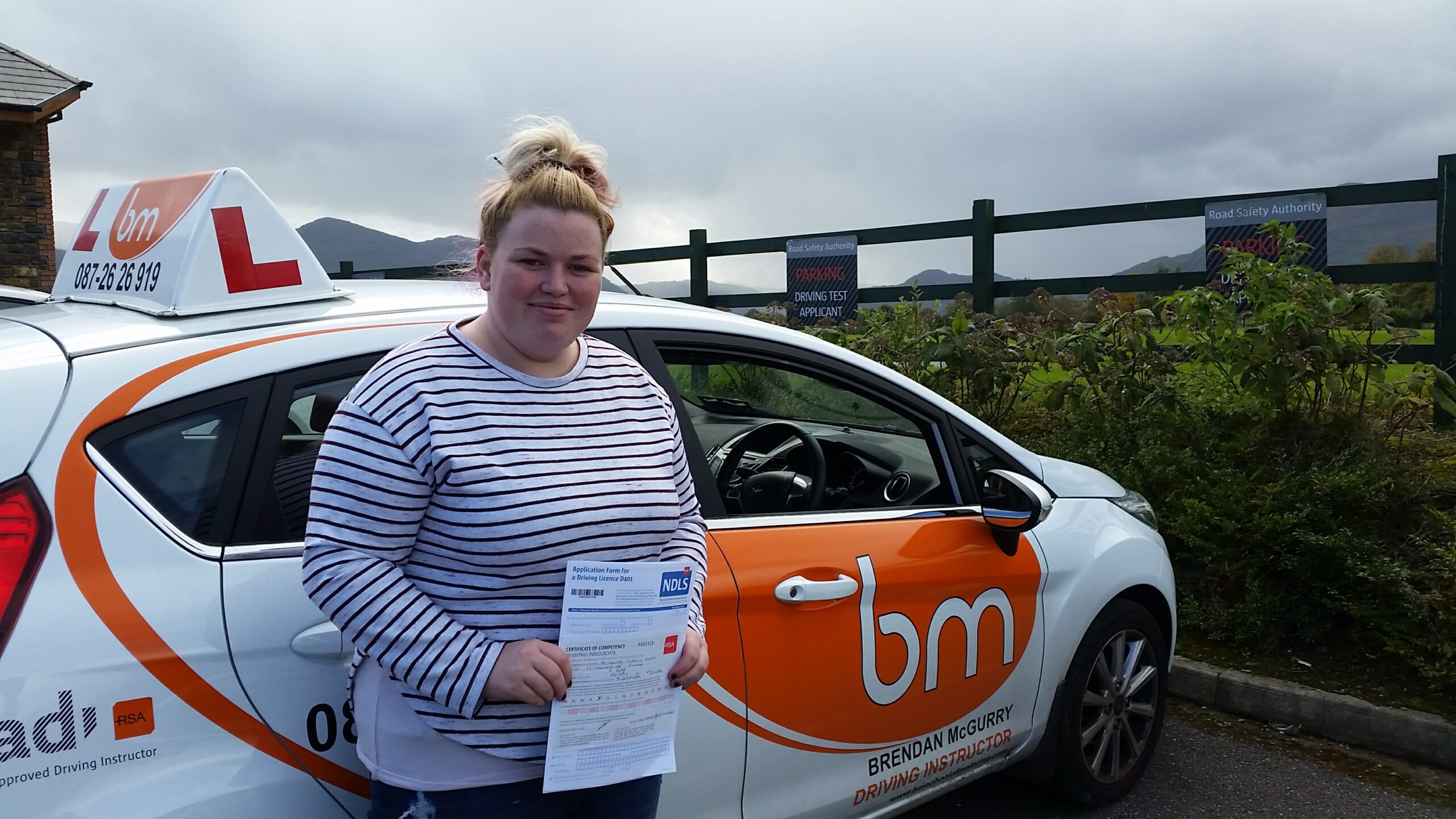 Driving test success with instructor in Killarney – BM School of Motoring