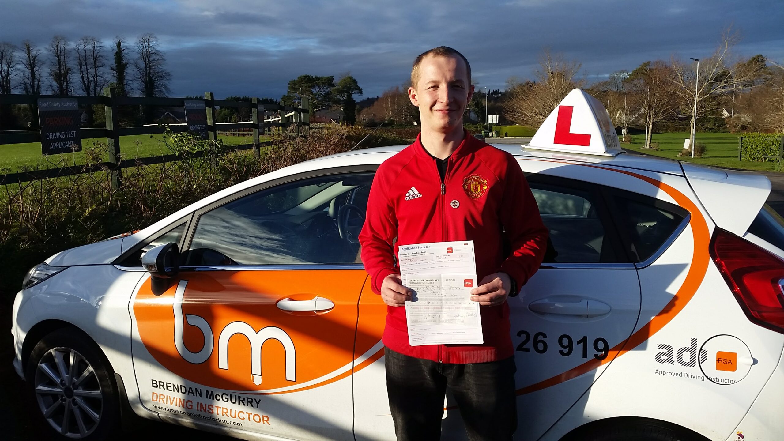 Driving test success with instructor in Killarney – BM School of Motoring