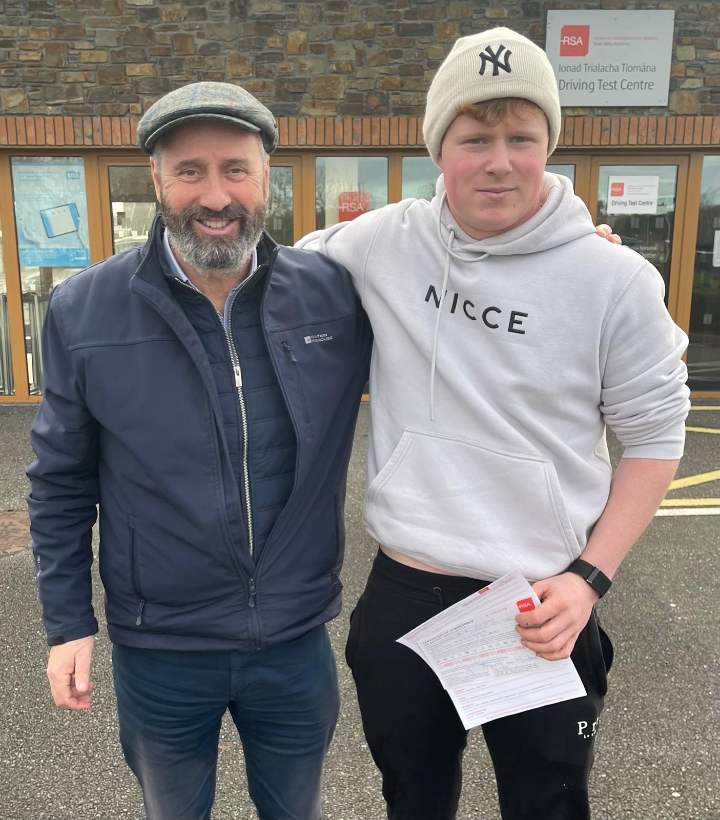 driving test pass student